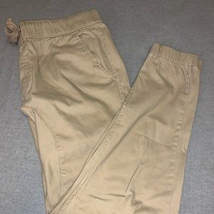 Fashion Nova Men’s, khaki joggers.